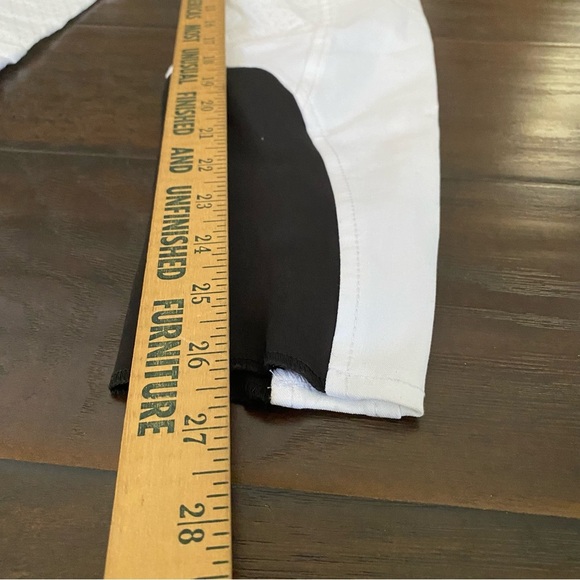 Equiline made in Italy slim fit horse riding pants size 30 - stains - Picture 9 of 13